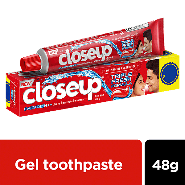 Closeup Triple Fresh Toothpaste, 40 g - GROFOO