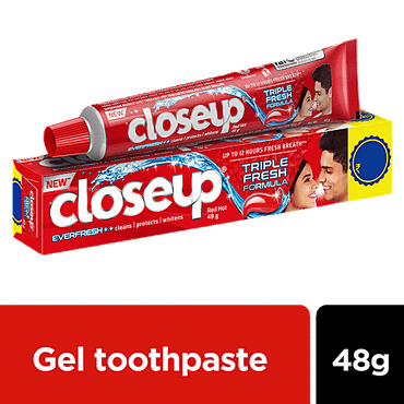 Closeup Triple Fresh Toothpaste, 40 g - GROFOO