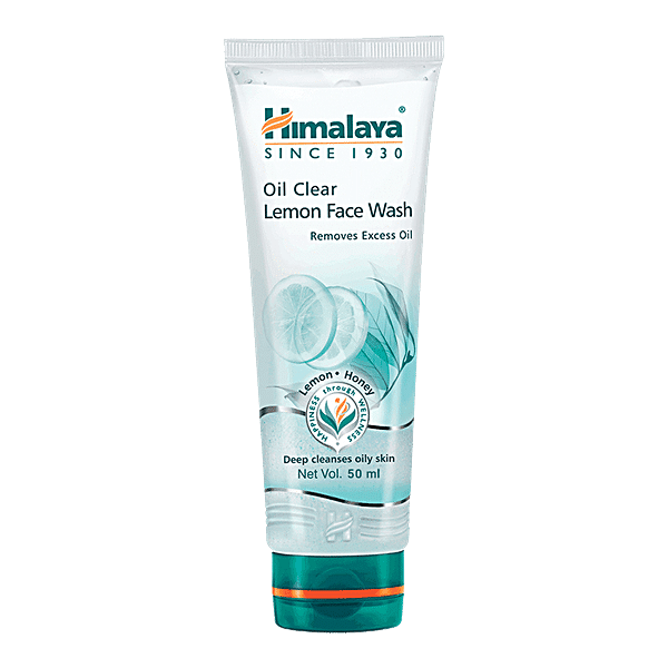 Himalaya Oil Clear Lemon Face Wash, 50 ml - GROFOO