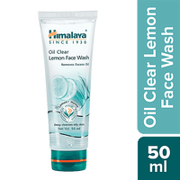 Himalaya Oil Clear Lemon Face Wash, 50 ml - GROFOO