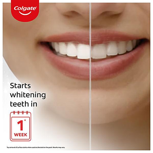 Colgate Visible White Toothpaste - Sparkling Mint, 50 g - GROFOO