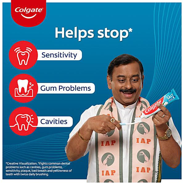 Colgate Active Salt Toothpaste, 100 g - GROFOO