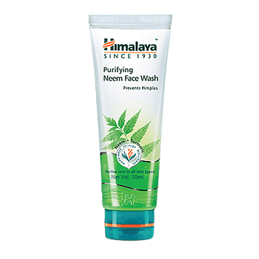 Himalaya Purifying Neem Face Wash, 50 ml - GROFOO