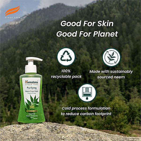 Himalaya Purifying Neem Face Wash, 50 ml - GROFOO