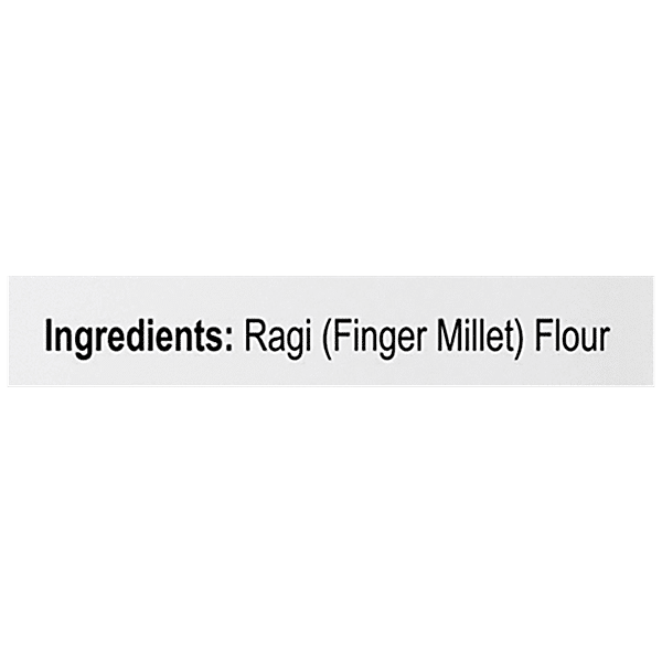 Manna Ragi Flour/Ragi Hittu, 500 g Pouch - GROFOO