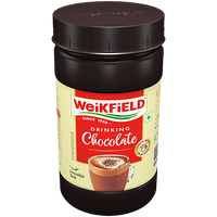 Weikfield Drinking Chocolate Powder - Made From The Finest Cocoa Beans, 100 g Bottle - GROFOO