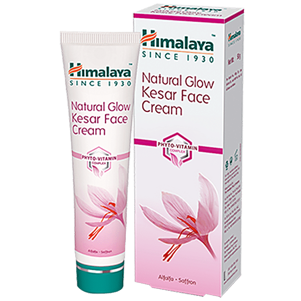 Himalaya Natural Glow Kesar Face Cream, 50 g - GROFOO