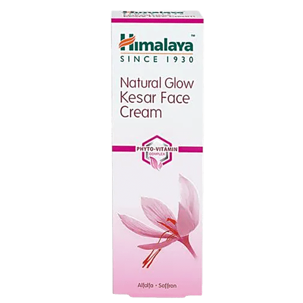 Himalaya Natural Glow Kesar Face Cream, 50 g - GROFOO