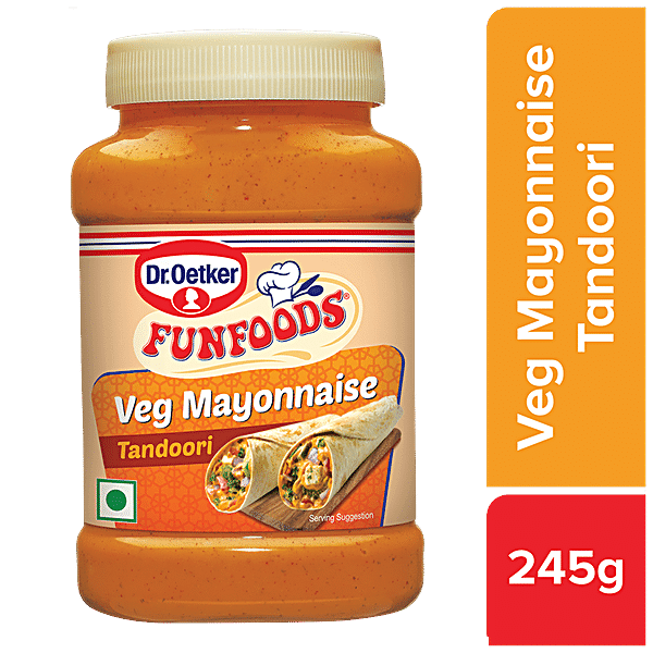 Dr. Oetker FunFoods Veg Mayonnaise Tandoori, 245 g - GROFOO