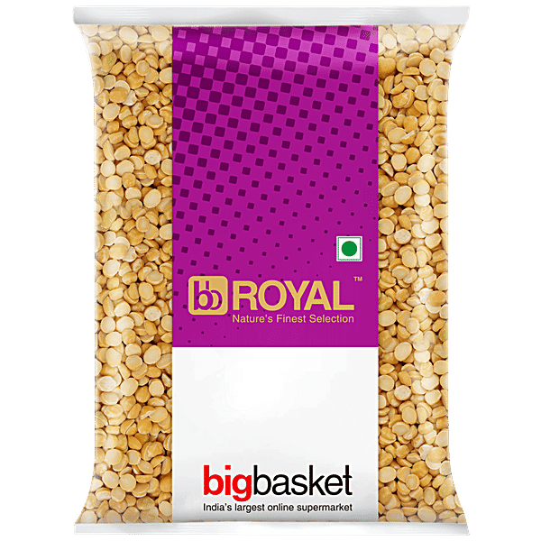 bb Royal Chana Dal/Kadale Bele, 200 g Pouch - GROFOO