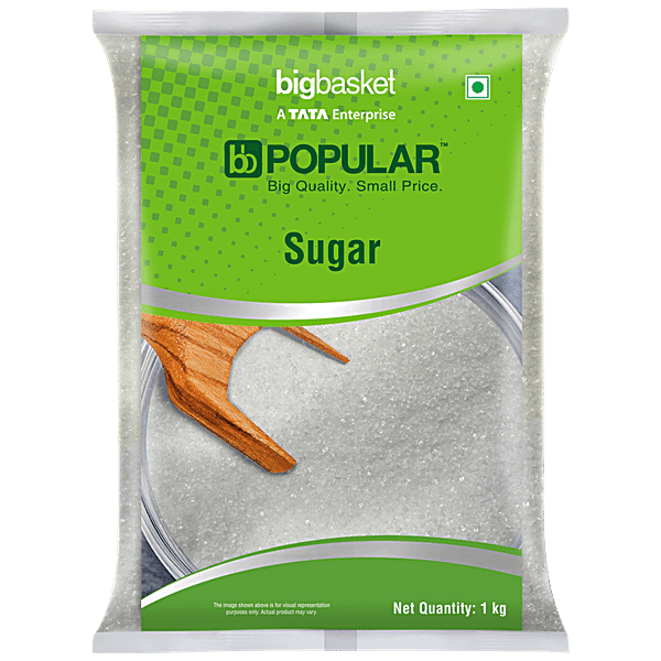 bb Popular Sugar/Sakkare, 1 kg - GROFOO