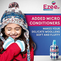 Godrej Ezee Liquid Detergent for Winter wear -  Woolmark Certified, 250 g Bottle - GROFOO