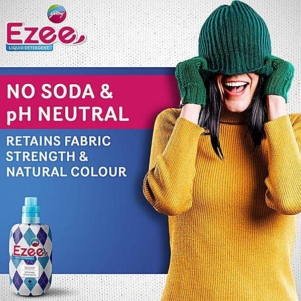 Godrej Ezee Liquid Detergent for Winter wear -  Woolmark Certified, 250 g Bottle - GROFOO