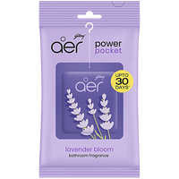 Godrej Aer Power Pocket Bathroom Fragrance - Lavender Bloom, 10 g - GROFOO