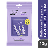 Godrej Aer Power Pocket Bathroom Fragrance - Lavender Bloom, 10 g - GROFOO