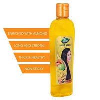 Dabur Amla Sarso Hair Oil - For Longer & Stronger Hair, 100% Natural, Enriched with Almond, 175 ml - GROFOO