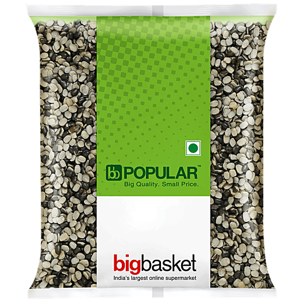 bb Popular Urad Black Spilt/Chilka, 500 g - GROFOO