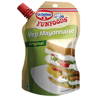 Dr. Oetker FunFoods Veg Mayonnaise - Original, 100 g - GROFOO