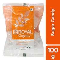 bb Royal Organic Misri - Whole, Sugar/Sakkare Candy, 100 g - GROFOO