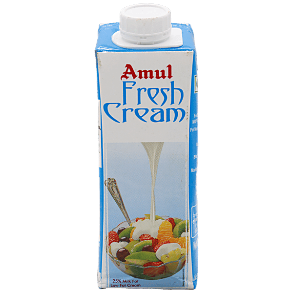 Amul Fresh Cream, 250 ml - GROFOO