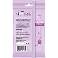 Godrej Aer Power Pocket - Long Lasting Bathroom Fragrance, Berry Rush, 10 g - GROFOO