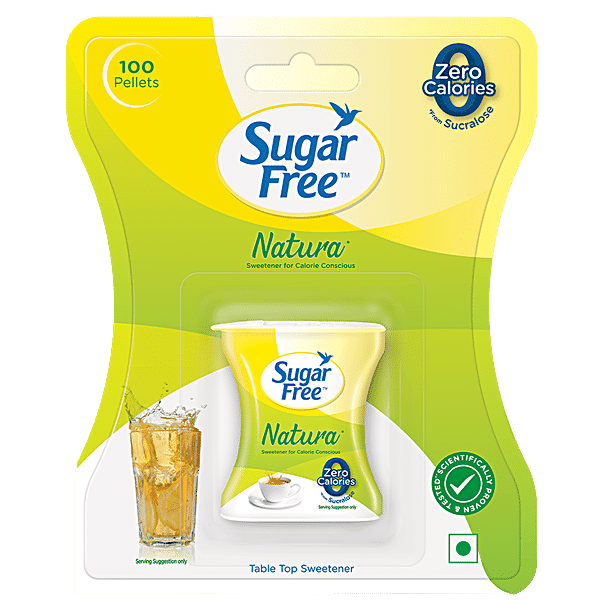 Sugar Free Natura Sweetener Pellets, 100 pcs - GROFOO