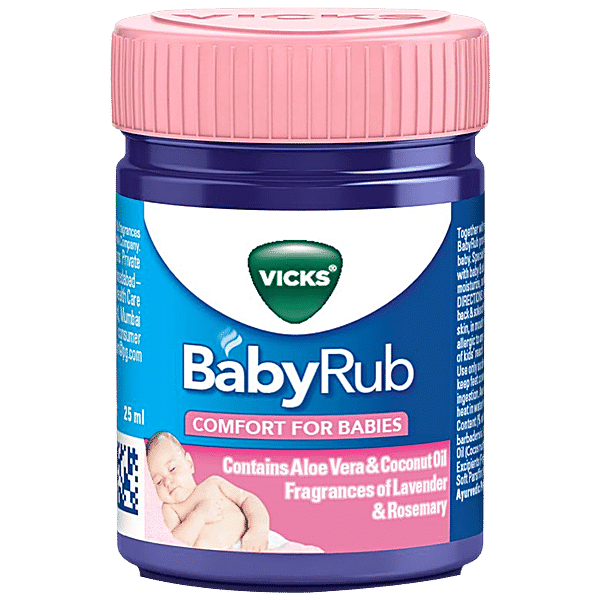 Vicks BabyRub - Soothing Vapor, 25 ml - GROFOO