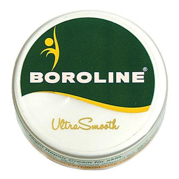 Boroline UltraSmooth Antiseptic Ayurvedic Cream - On Dry, Chapped, Cracked, Rough Skin, 40 g - GROFOO