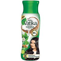 Dabur Vatika Enriched Coconut Hair Oil - With 10 Herbs, 300 ml - GROFOO