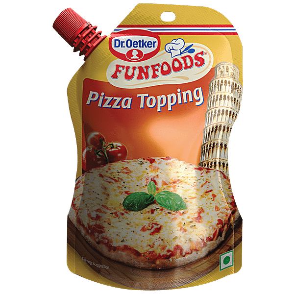 Dr. Oetker Funfoods Pizza Topping, 100 g - GROFOO