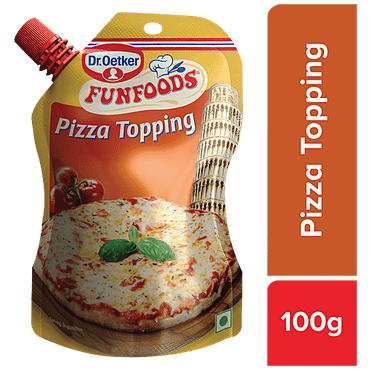 Dr. Oetker Funfoods Pizza Topping, 100 g - GROFOO