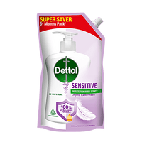 Dettol pH-Balanced Handwash - Sensitive, 10X Better Protection Against Germs, 675ml - GROFOO