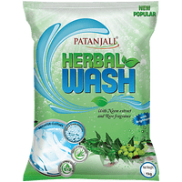 Patanjali Herbal Wash Detergent Powder, 1 kg - GROFOO