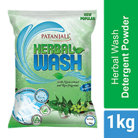 Patanjali Herbal Wash Detergent Powder, 1 kg - GROFOO