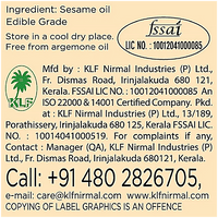 Klf  Tilnad Sesame Oil, 200 ml - GROFOO