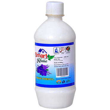 DR. WHITE Phenyle - White, 500 ml Plastic Bottle - GROFOO