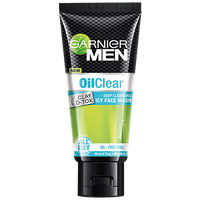 Garnier Men Oil Clear Clay D-Tox Deep Cleansing Icy Face Wash, 50 g - GROFOO