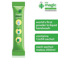 Godrej Protekt Mr. Magic - Powder To Liquid Germ Protection Handwash, Makes 200 ml, 9 g - GROFOO