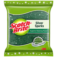 Scotch brite Silver Sparks Scrub Pad, 1 pc - GROFOO