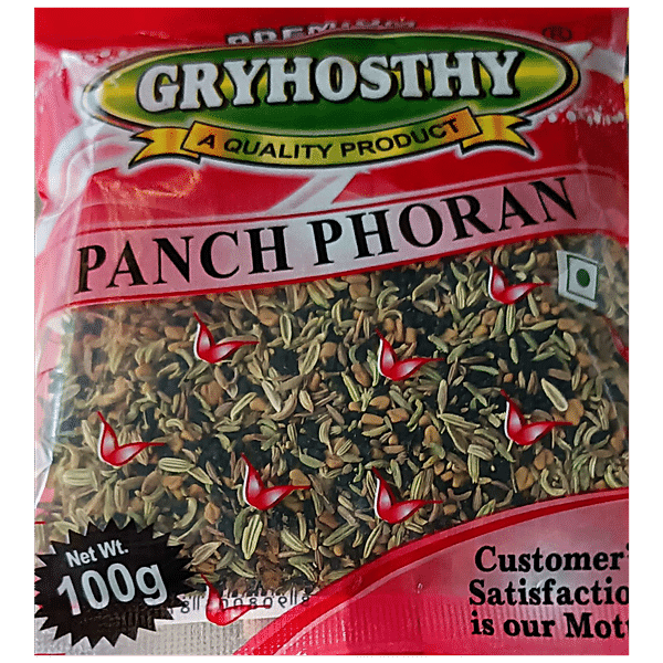 GRYHOSTHY Panch Phoron - Adds Flavour, 100 g - GROFOO