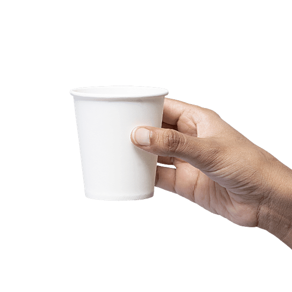 bb home Disposable Party Paper Cups/Glass, 200 ml (Pack of 25) - GROFOO