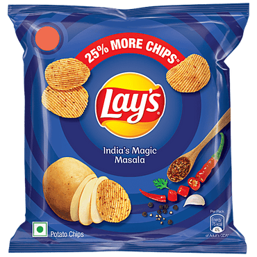 Lay's Potato Chips - Indian Magic Masala, 12 g - GROFOO