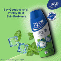 Nycil Germ Expert Prickly Heat Powder - Cool Herbal, 50 g Bottle - GROFOO