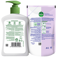 Dettol Original Liquid Handwash, 200 ml (Get Skincare pH Balanced Liquid Handwash 175 ml Refill Pack Free) - GROFOO