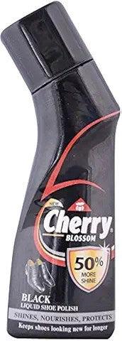 Cherry Blossom Black Liquid Shoe Polish 1pc - GROFOO