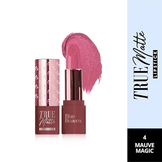 Blue Heaven True Matte Lipsticks Mauve Magic 4G - GROFOO