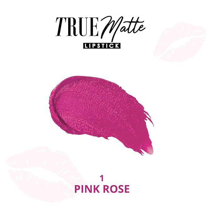 Blue Heaven True Matte Lipsticks Pink Rose, 4g - GROFOO