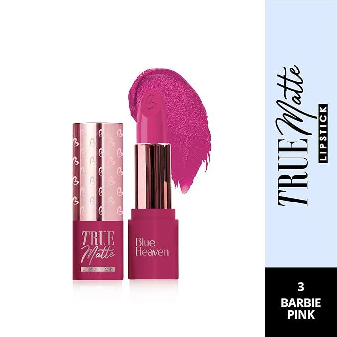 Blue Heaven True Matte Lipsticks Barbie PInk 4G - GROFOO