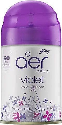 Godrej aer Matic Refill - Automatic Room Fresheners | Violet Valley Bloom - GROFOO