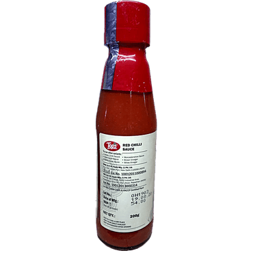 Tops Sauce - Red Chilli, 200 g Bottle - GROFOO